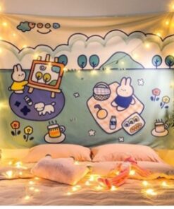 Tranh Vải Treo Tường Hoạt Hình Đáng Yêu